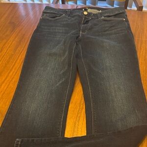 White House Black Market Dark Wash Boot Cut Jeans